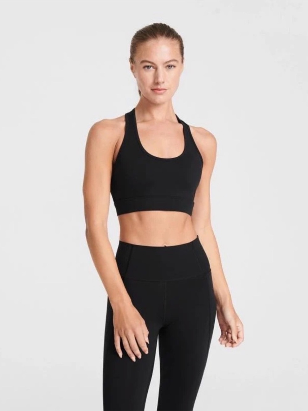 Definite Articles Set - Trimline Capri Leggings & Riverline Racerback Bra